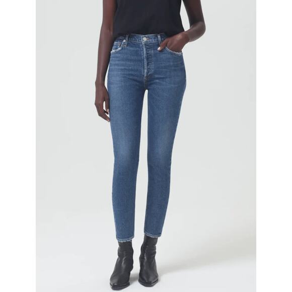 AGOLDE Nico High Rise Slim Fit Jeans in Cycle Size 26 - Picture 1 of 12
